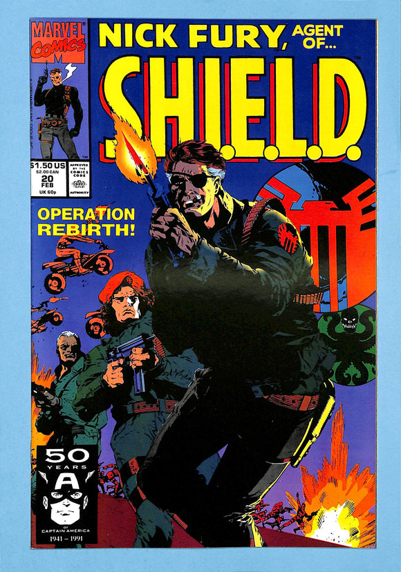 Nick Fury Agent of Shield #20