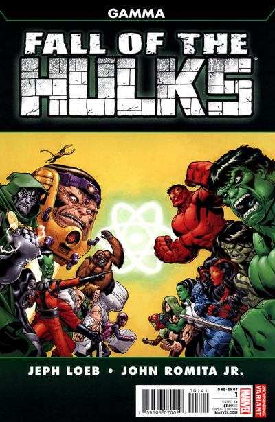 Fall of the Hulks: Gamma 2010 #1 Second Printing - back issue