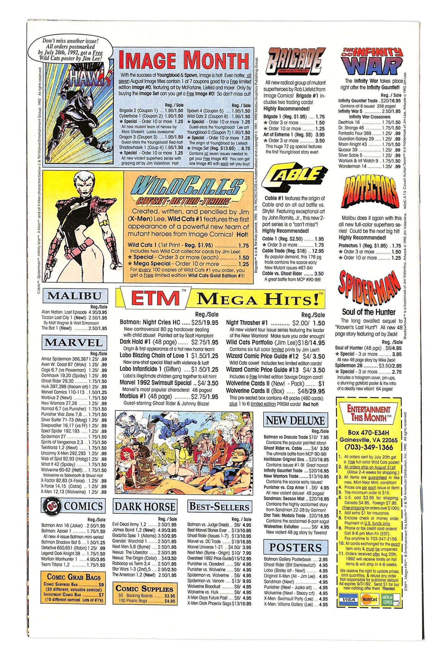 Spawn 1992 #2 Newsstand ed. - back issue - $25.00