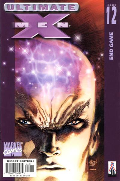 Ultimate X-Men 2001 #12 Direct Edition Signed by Mark Millar - back issue - $15.00
