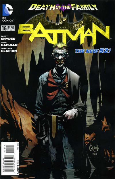 Batman 2011 #16 Direct Sales - back issue