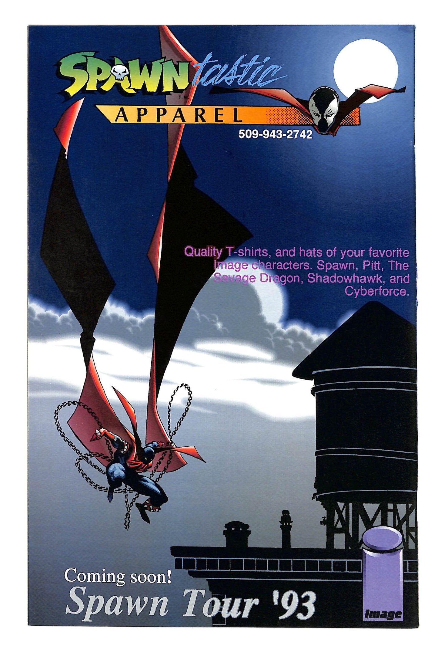 Spawn 1992 #6 Direct ed. - back issue - $10.00