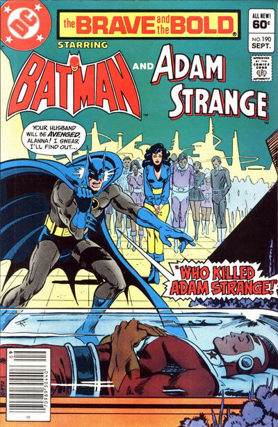 The Brave and the Bold 1955 #190 Newsstand ed. - 9.6