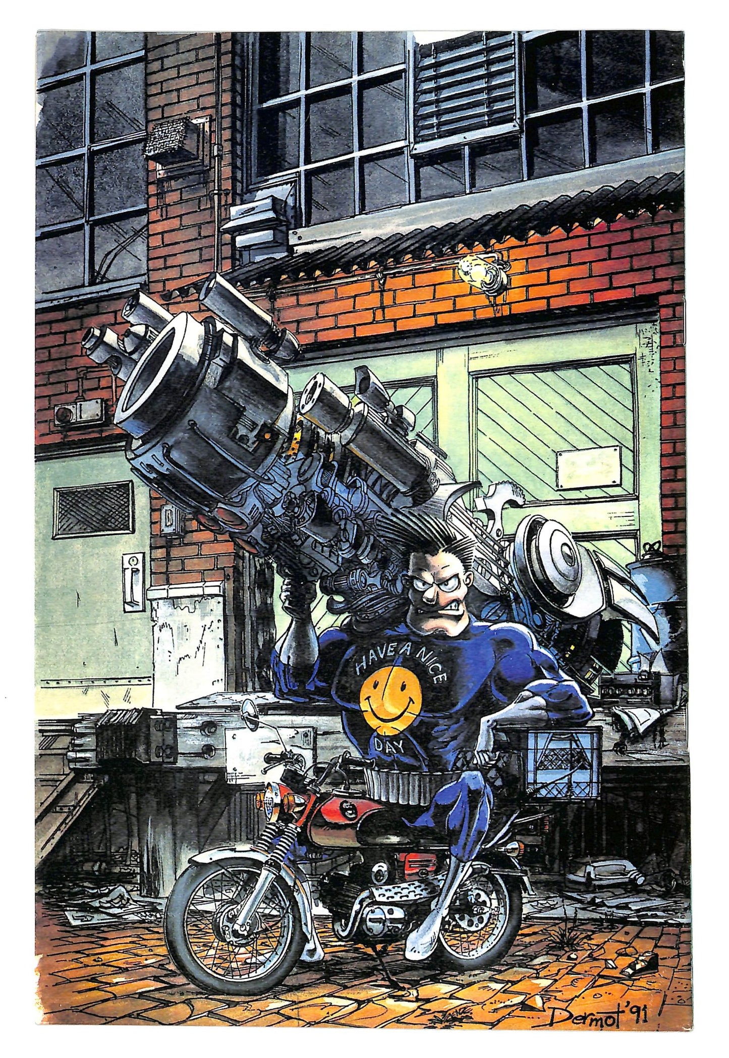 Lethargic Comics Weakly 1992 #8 - back issue - $10.00