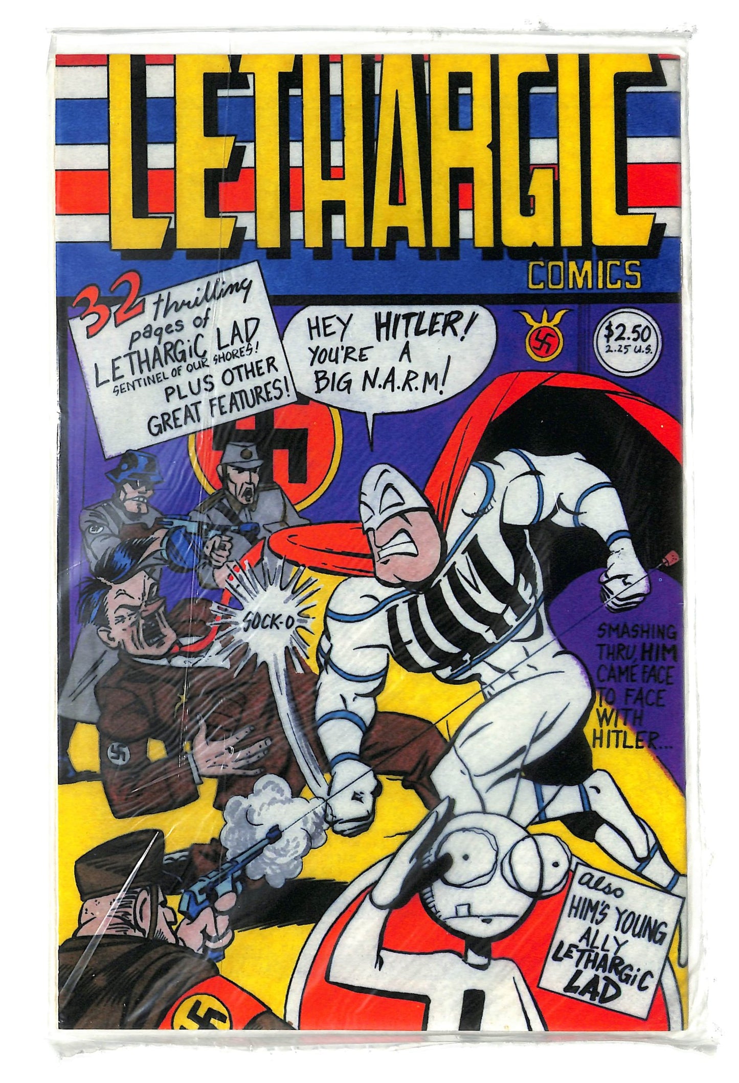Lethargic Comics Weakly 1992 #10 - back issue - $10.00