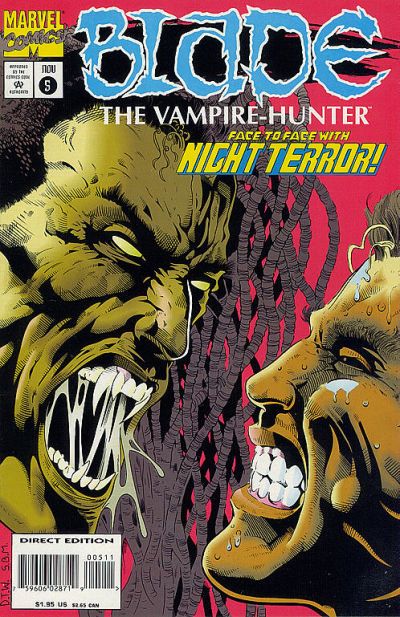 Blade: The Vampire-Hunter 1994 #5 - back issue