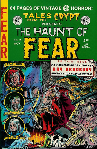 Haunt of Fear 1991 #2 non-barcode variant - back issue - $10.00
