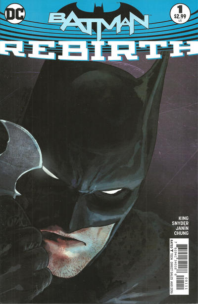 Batman: Rebirth 2016 #1 Mikel Janín Cover - back issue