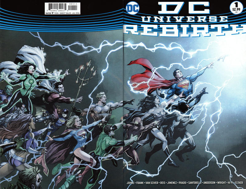 DC Universe: Rebirth 2016 #1 - back issue
