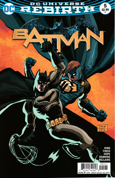 Batman 2016 #5 Tim Sale Cover - back issue