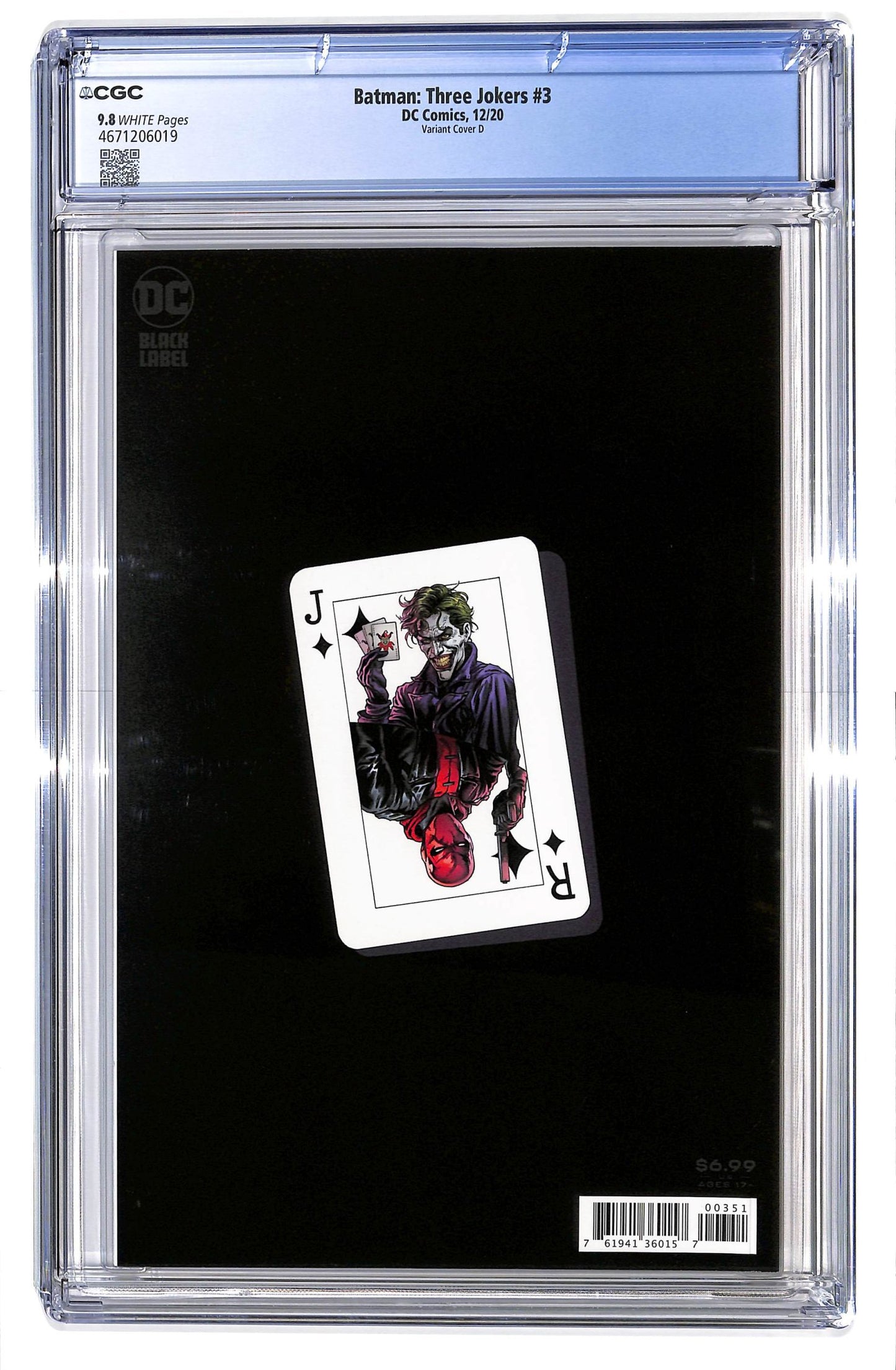 Batman: Three Jokers 2020 #3 Jason Fabok Killing Joke Hawaiian Shirt & Camera Variant Cover - CGC 9.8 - $60.00