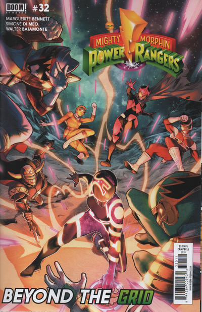 Mighty Morphin Power Rangers 2016 #32 - back issue