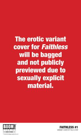 Faithless 2019 #1 Tula Lotay 'Erotica' - back issue