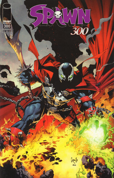 Spawn 1992 #300 Cover C by Greg Capullo - back issue - $10.00