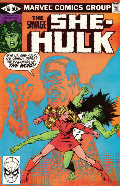 The Savage She-Hulk 1980 #10 Direct ed. - back issue