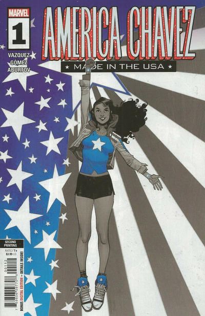 America Chavez: Made in the USA 2021 #1 Second Printing - back issue