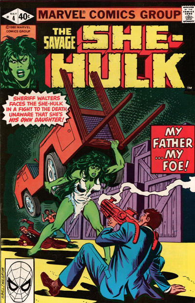 The Savage She-Hulk 1980 #4 Direct ed. - back issue