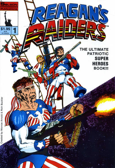 Reagan's Raiders 1986 #1 - back issue
