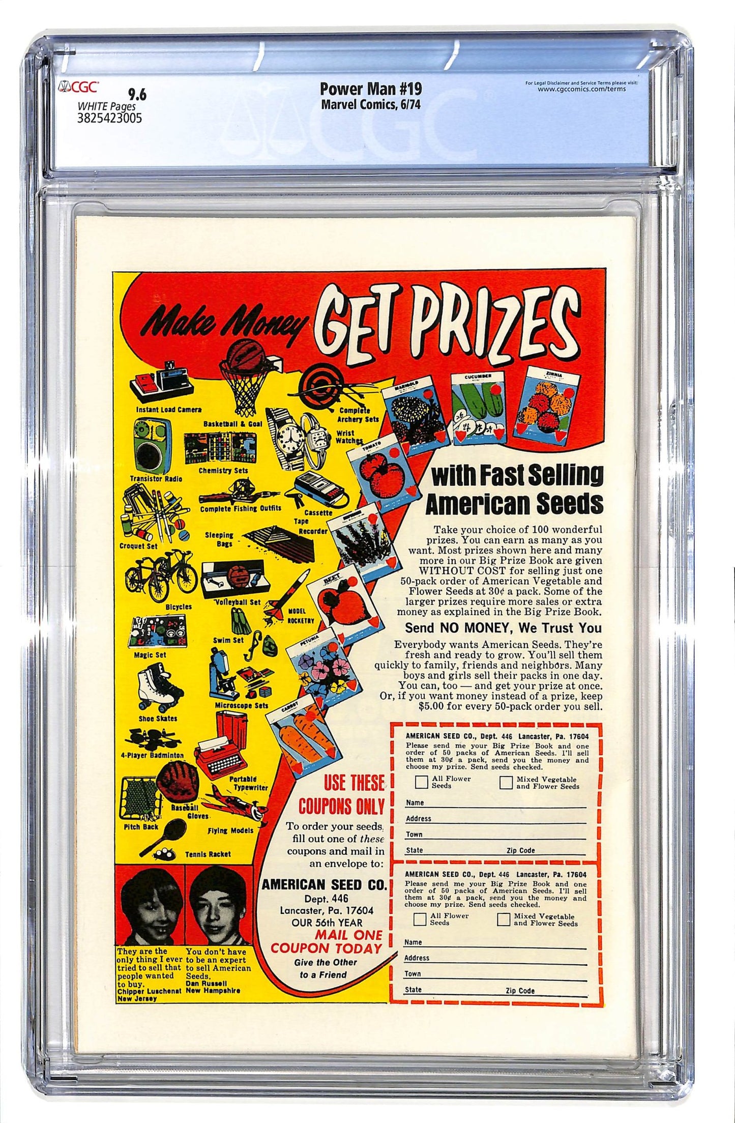 Power Man 1974 #19 - CGC 9.6 - $140.00