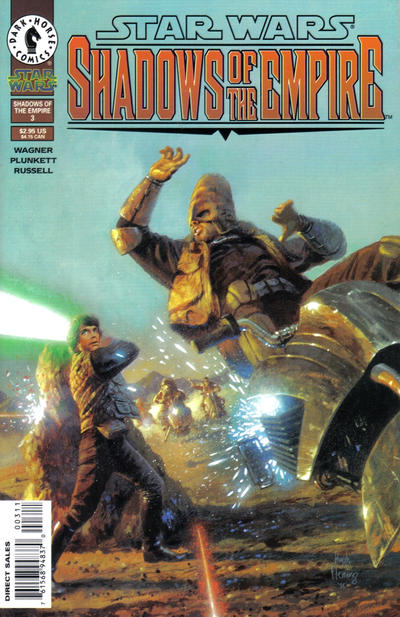Star Wars: Shadows of the Empire 1996 #3 Direct Sales - back issue