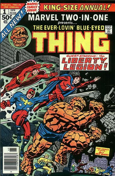 Marvel Two-in-One Annual 1976 #1 - back issue - $20.00