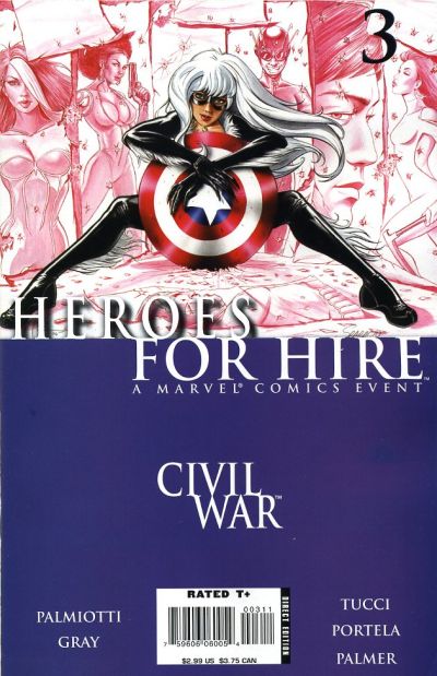 Heroes for Hire 2006 #3 Direct Edition - back issue