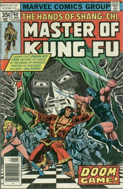 Master of Kung Fu 1974 #60 Regular - back issue