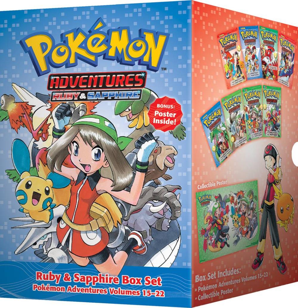 POKEMON ADVENTURES GN BOX SET VOL 03 RUBY SAPPHIRE
