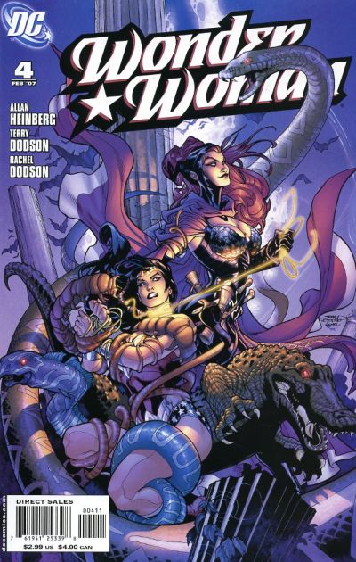Wonder Woman 2006 #4 Direct Sales - back issue