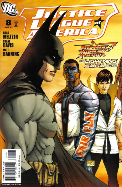 Justice League of America 2006 #8 Michael Turner Cover - back issue - $10.00