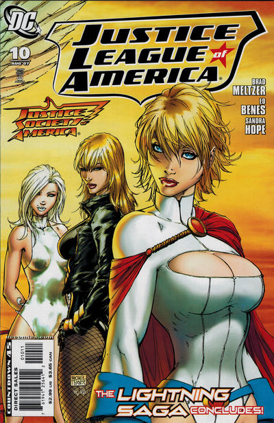 Justice League of America 2006 #10 Standard Cover - back issue - $10.00