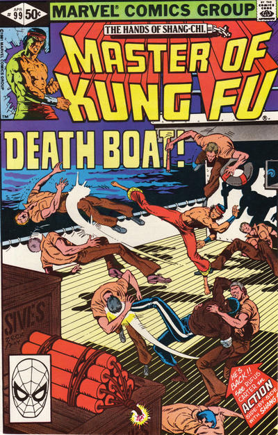 Master of Kung Fu 1974 #99 Direct ed. - back issue