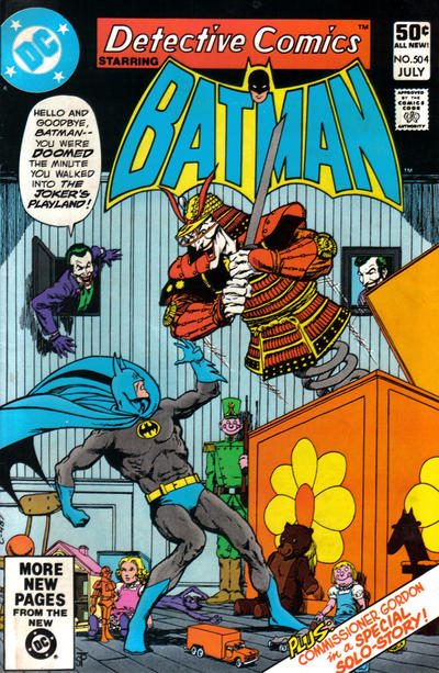 Detective Comics 1937 #504 Direct ed. - 9.2