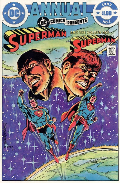 DC Comics Presents Annual 1982 #1 Direct ed. - back issue - $10.00