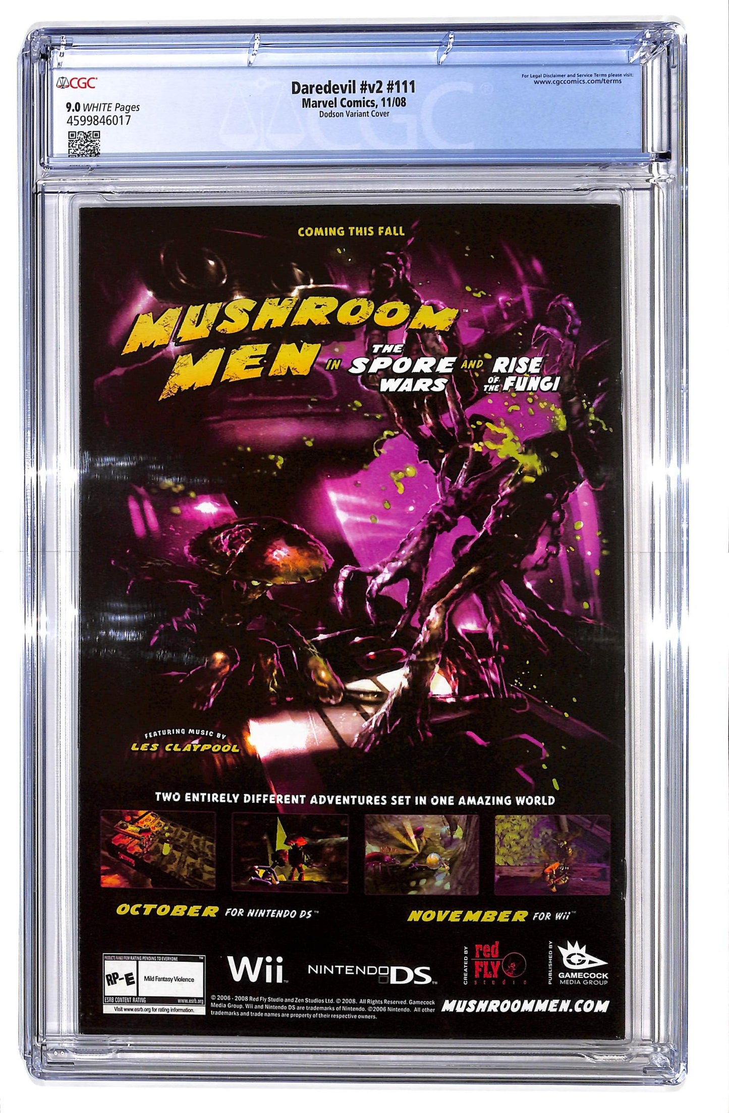 Daredevil 1998 #111 Dodson Cover - CGC 9.0 - $35.00