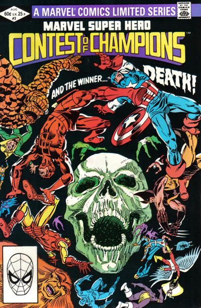 Marvel Super Hero Contest of Champions 1982 #3 Direct ed. - back issue