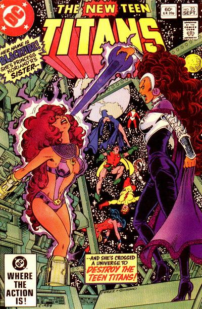 The New Teen Titans 1980 #23 Direct ed. - back issue