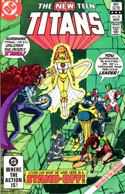 The New Teen Titans 1980 #25 Direct ed. - back issue