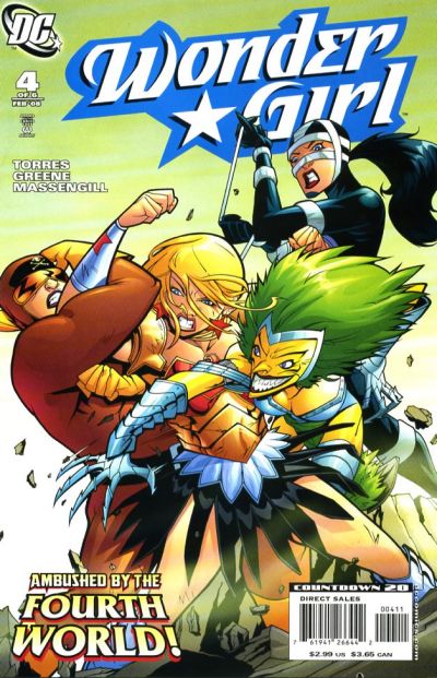 Wonder Girl 2007 #4 - back issue