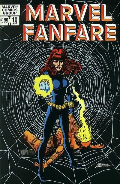 Marvel Fanfare 1982 #10 - back issue - $10.00