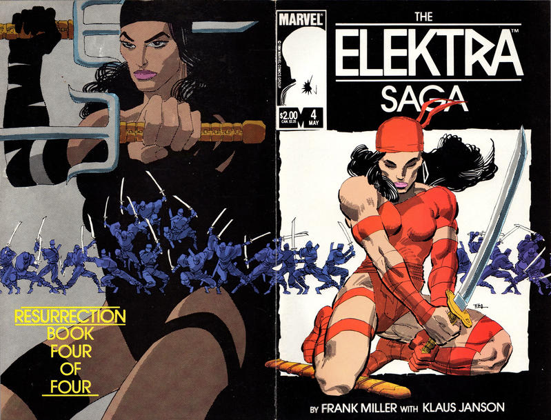 The Elektra Saga 1984 #4 - back issue - $10.00