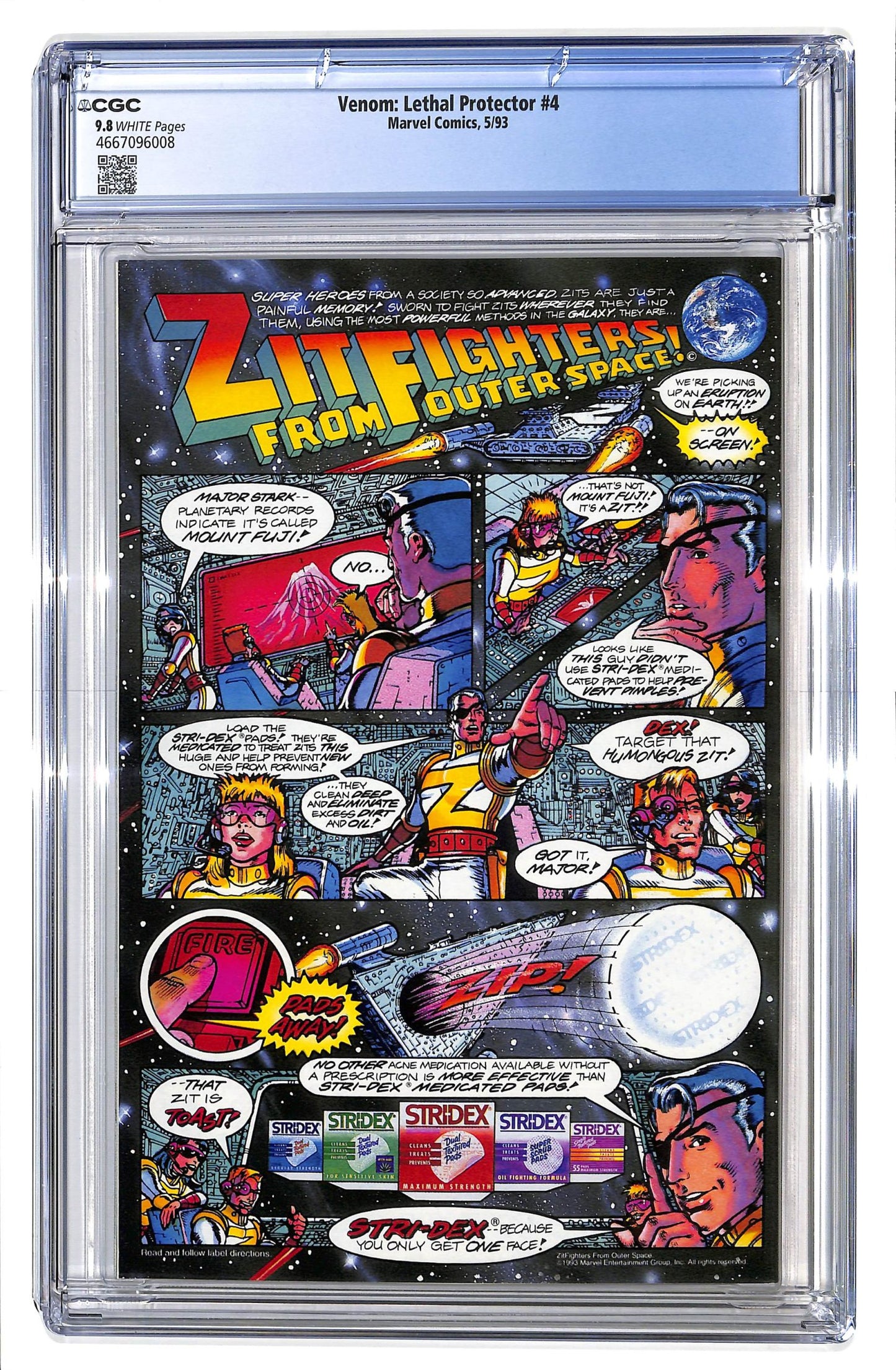 Venom: Lethal Protector 1993 #4 Direct ed. - CGC 9.8 - $65.00