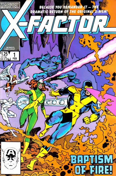 X-Factor 1986 #1 Direct ed. - back issue - $10.00