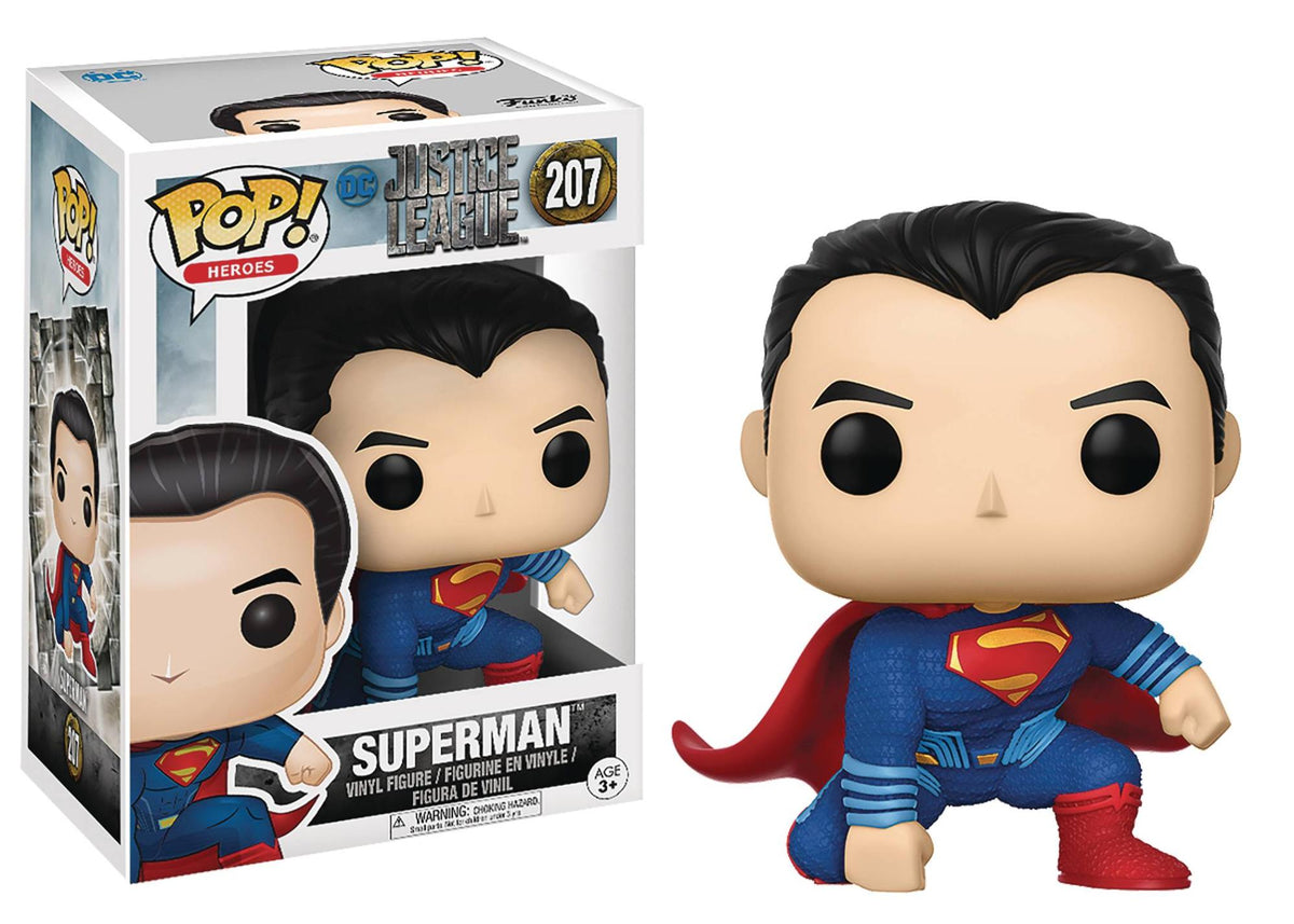 POP JUSTICE LEAGUE MOVIE SUPERMAN VINYL FIG