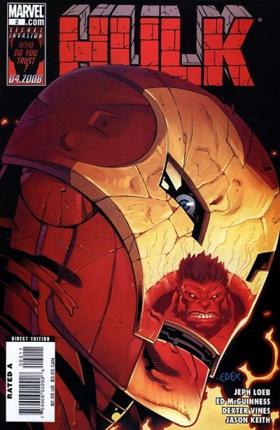 Hulk 2008 #2 - back issue - $30.00