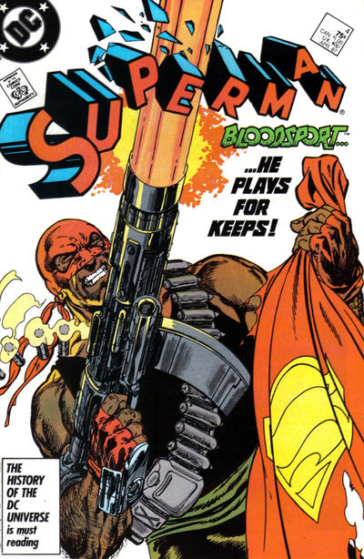 Superman 1987 #4 Direct ed. - back issue - $10.00