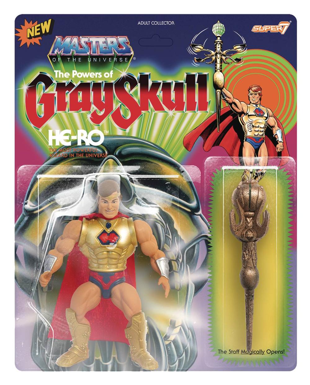 MOTU 5.5IN VINTAGE WAVE 2 HE-RO ACTION FIGURE