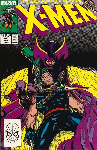 The Uncanny X-Men 1981 #257 Direct ed. - back issue - $10.00