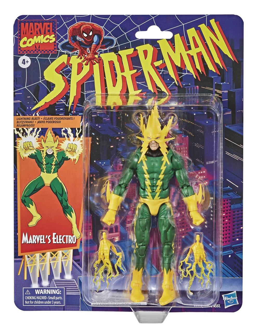 MARVEL LEGENDS SPIDER-MAN VINTAGE ELECTRO