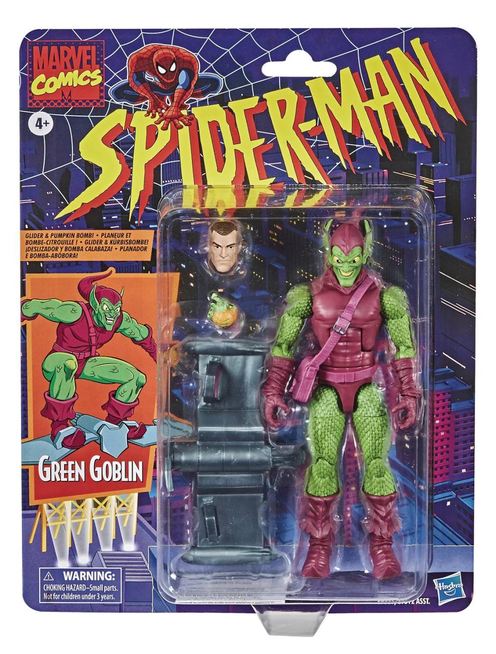 MARVEL LEGENDS SPIDER-MAN VINTAGE GREEN GOBLIN